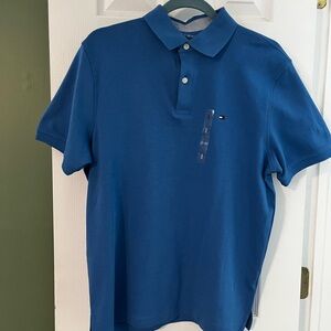 Tommy Hilfiger NWT Classic Blue Polo Shirt